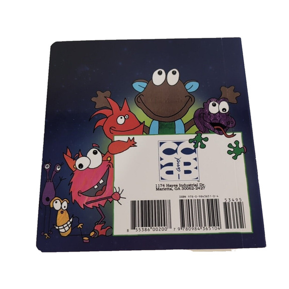 A Light in the Night Nightlight Toy Plush Blue Bedtime Book Set NEW Shopworn Box - Picture 10 of 13